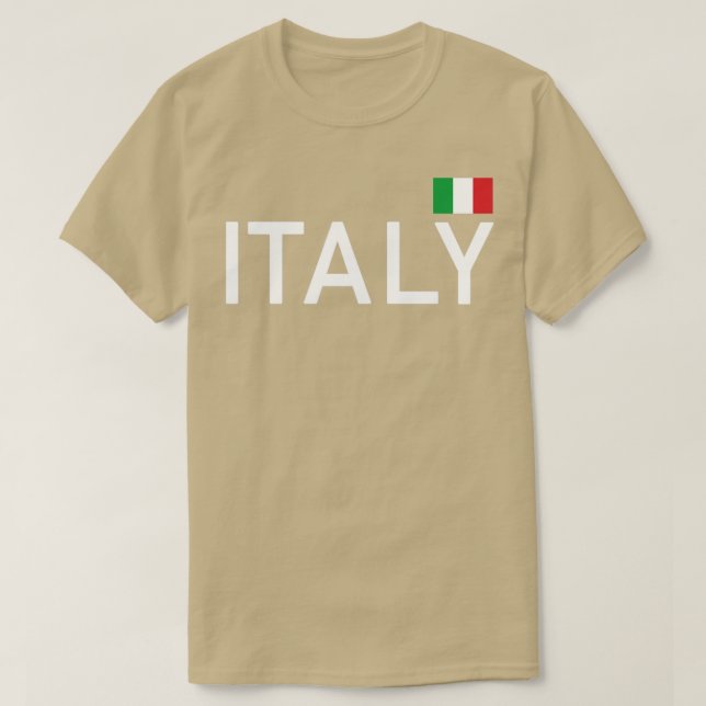 Camiseta Itália Flag Italia Italiano Sports (Frente do Design)