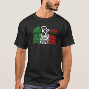 Camiseta Itália Fofo Italiano Italia Roma