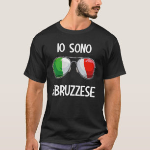Camiseta Itália Funny Itália Slang Italia Pun Io Sono Abruz