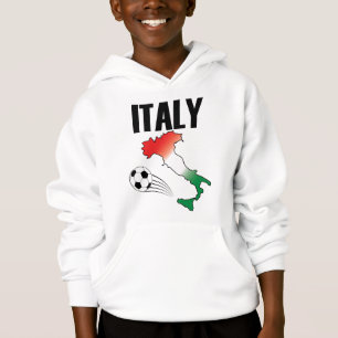 Camiseta Itália Futebol Fan Map Boot Ball