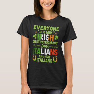 Camiseta Itália Irish Flag Shamrock Ireland Dia de São Patr