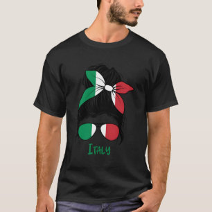 Camiseta Itália Itália Bandeira Itália