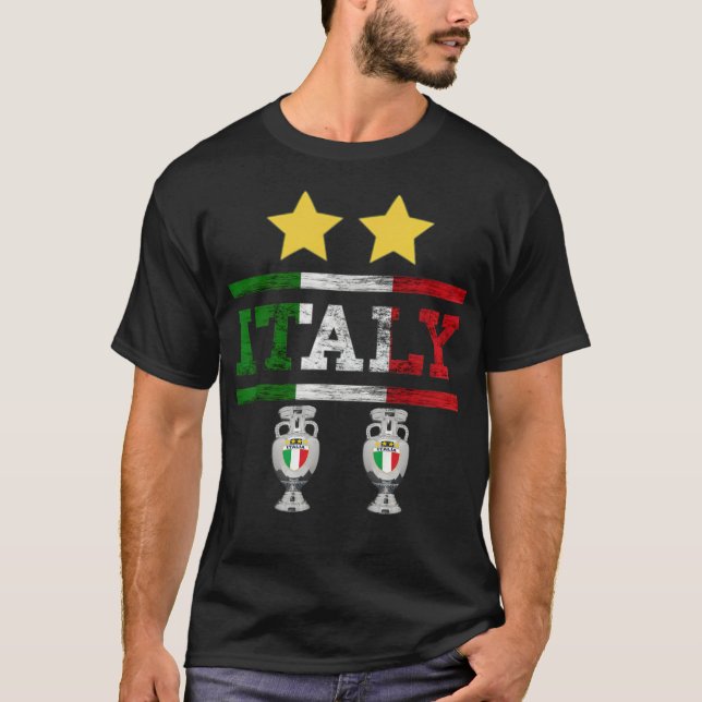 Camiseta Itália Itália Campeonato Italiano de Futebol (Frente)