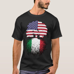 Camiseta Itália Italiano americano EUA Estados Unidos Améri