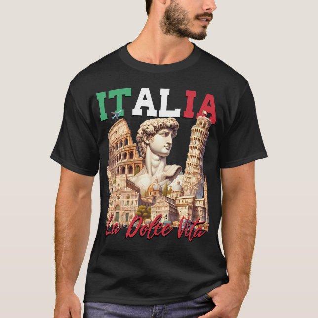 Camiseta Italia La Dolce Vita (Frente)