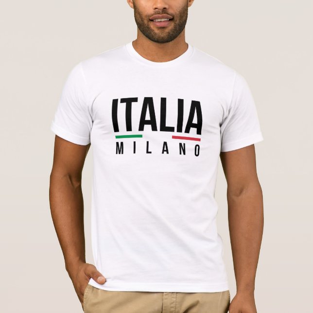 Camiseta Itália Milão (Frente)
