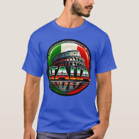 Italia (O Colosso com bandeira italiana)