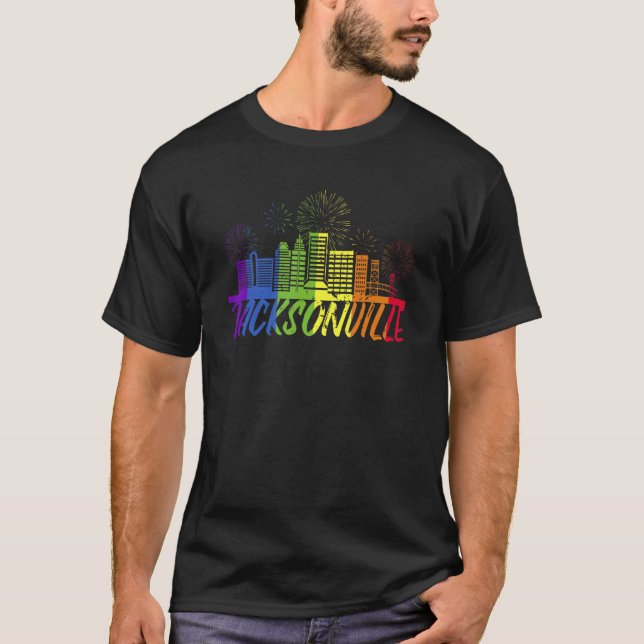 Camiseta Itália Orgulho Skyline Pride Parade Itália (Frente)