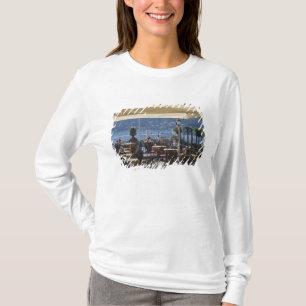 Camiseta Itália, Província de Como, Bellagio. Café à beira