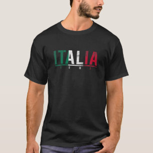 Camiseta Itália Roma Bandeira Italiana I Love Itália T Gift