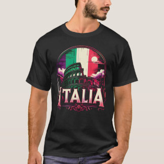 Camiseta Itália Roma Coliseu