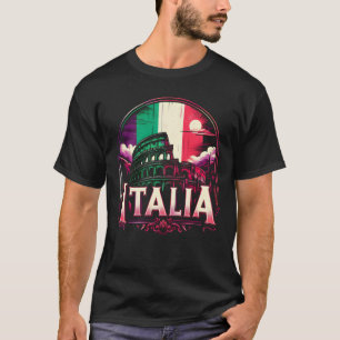 Camiseta Italia Roma Colosseum