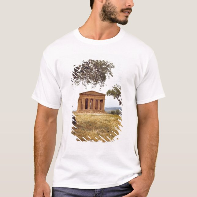 Camiseta Itália, Sicília, Agrigento. As ruínas dos 2 (Frente)