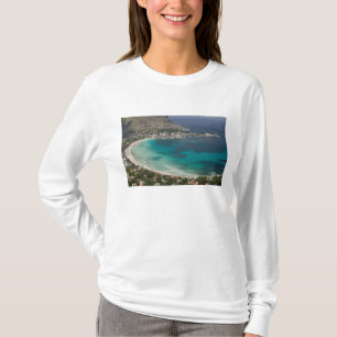 Camiseta Itália, Sicília, Mondello, Vista da praia a partir
