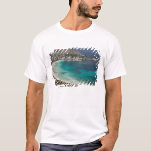 Camiseta Itália, Sicília, Mondello, Vista da praia a partir