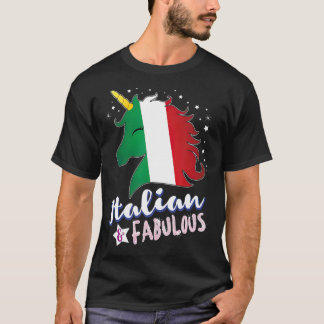 Camiseta Itália Sinalizar Unicórnio Italiano