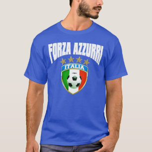Camiseta Italia Soccer 4 Star Forza Azzurri