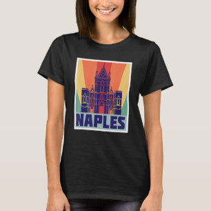 Camiseta Itália Souvenir Nápoles Doméstico Italiano Mediter