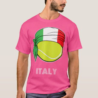 Camiseta Itália Tênis Para Jogadores Italianos Itália Tênis
