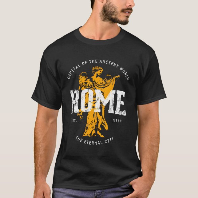Camiseta Itália Vacation Roma (Frente)