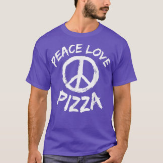 Camiseta Itália Vacina Culinária Ristorante Peace Love Pizz