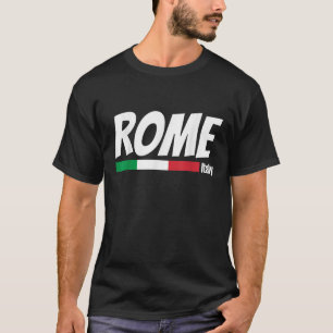 Camiseta Itália Vacinação Roma Itália Viagem Itália Bandeir