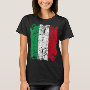 Camiseta ITÁLIA Vintage Flag ITALIAN Men Kids ITALY