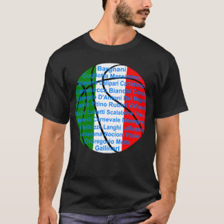 Camiseta Italian American Basketball Players