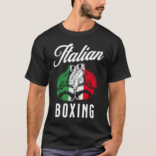 Camiseta Italian Boxing   Boxing  3 (Frente)