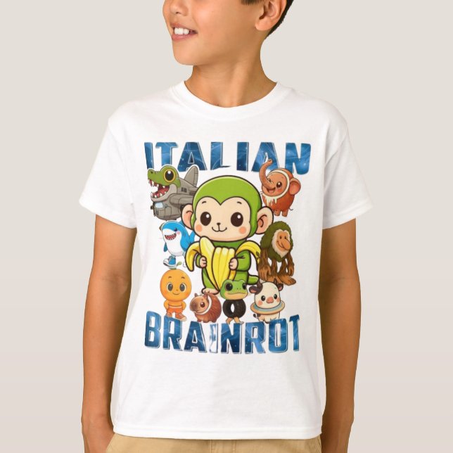 Camiseta Italian Brainrot (Frente)