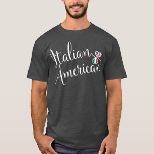 Camiseta italiana dos corações de Entwinted do