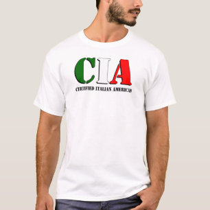 Camiseta Italiano americano certificado