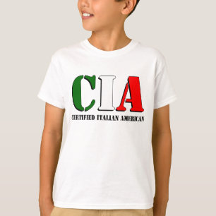 Camiseta Italiano americano certificado
