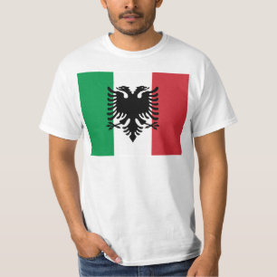 Camiseta Italiano Arberesh, bandeira de Italia