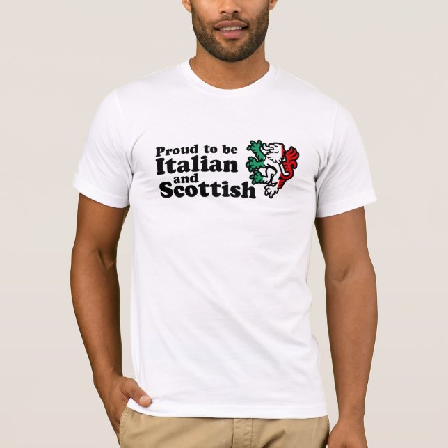 Camiseta Italiano escocês (Frente)