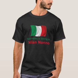 Camiseta Italiano feliz Nonno
