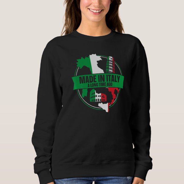 Camiseta Italiano Fez Na Itália Há Muito Tempo (Frente)