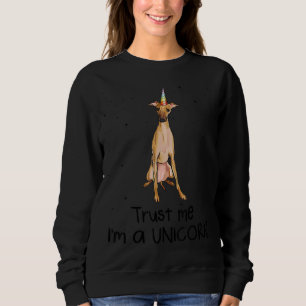 Camiseta Italiano Greyhound Confie em mim. Sou um Cão Unicó