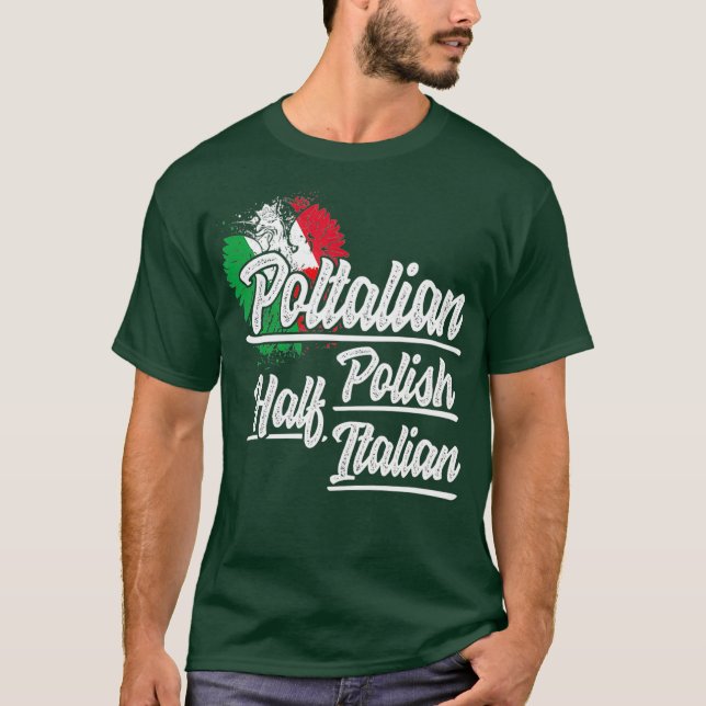 Camiseta Italiano Polonês (Frente)