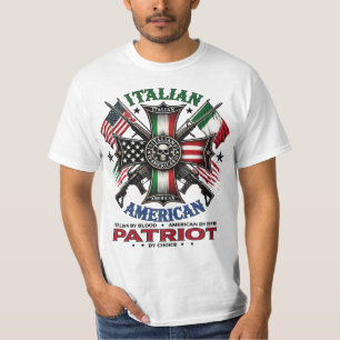 Camiseta Italiano por Blood American por Birth ItalianAmeri