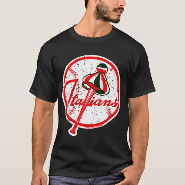 Camiseta Italianos de Nova Iorque (Frente)