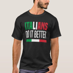 Camiseta Italianos fazem melhor Itália Itália