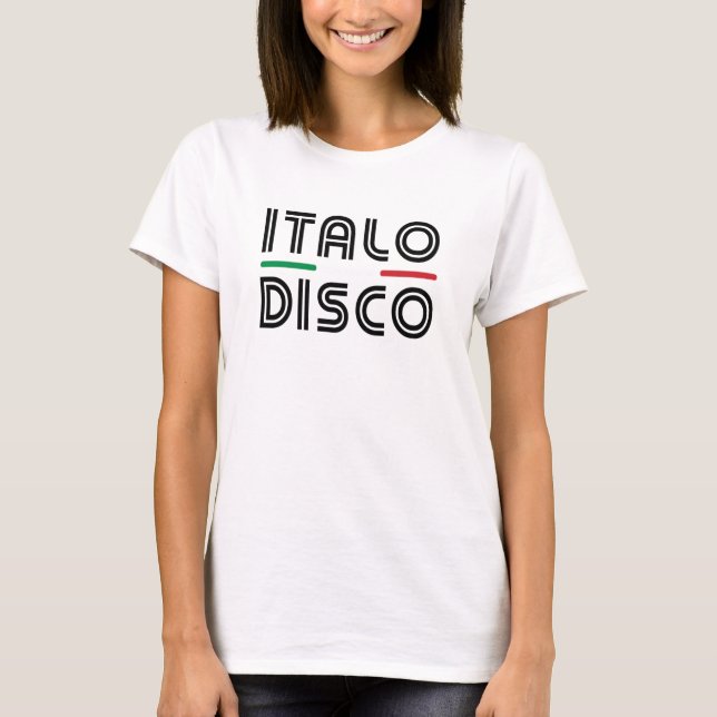 Camiseta Italo Disco (Frente)