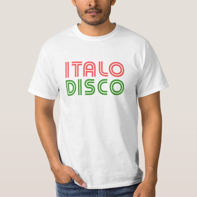 Camiseta Italo Disco (Frente)
