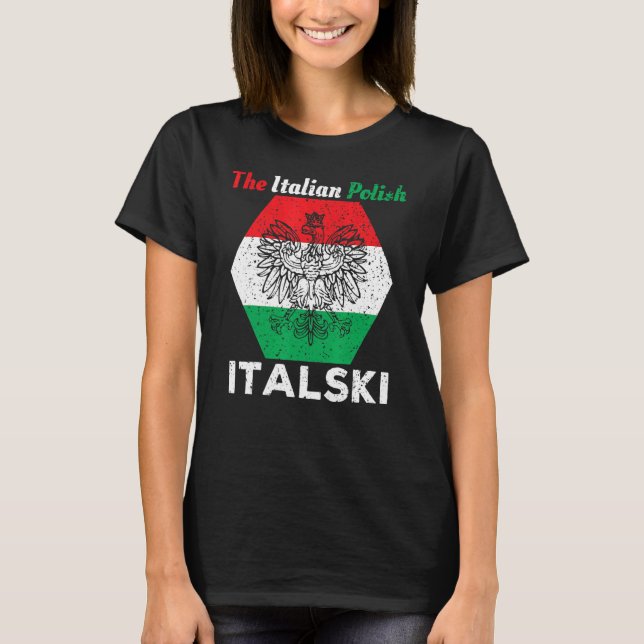 Camiseta Italski, o híbrido polonês italiano (Frente)