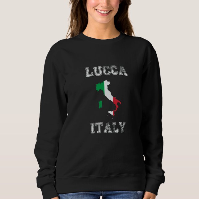 Camiseta Italy Distressed Flag Lucca Pride (Frente)