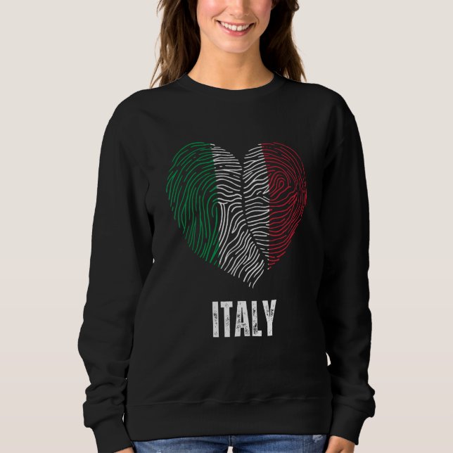 Camiseta Italy Flag Italian Flag Italy DNA Italy Heart (Frente)