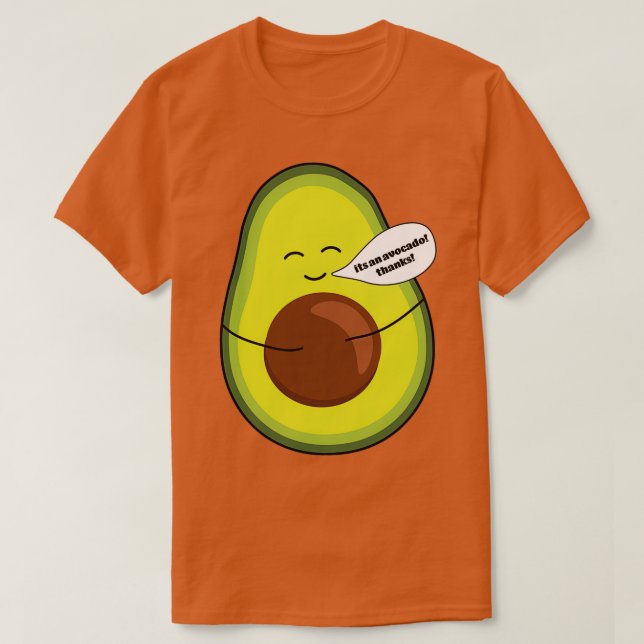 Camiseta Itamp39s An Avocado Obrigado Vine 2 (Frente do Design)
