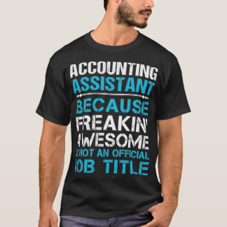 Camiseta Ite de Oferta de Trabalho Incrível do Assistente d