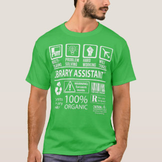Camiseta Item de Oferta de Trabalho Multitarefa do Assisten